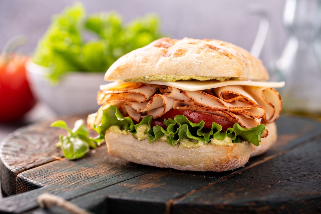 Assortment of sandwiches
